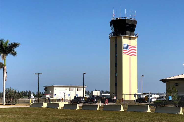 Naples Airport Control Tower KAPF Naples, Florida